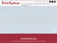 Tablet Screenshot of conferenciasliderazgo.com